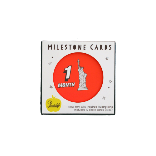 NY Baby Milestone Cards