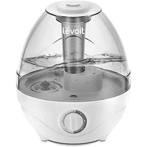 LEVOIT Humidifiers for Bedroom Large Room (2.4L Water Tank), Cool Mist for Home Whole House, Quiet for Baby Nursery, Adjustable 360° Rotation Nozzle, Ultrasonic, Auto Shut off, Night Light, BPA-Free : Home & Kitchen