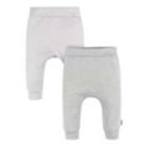 Gerber Baby Neutral Grow With Me Pant, 2-Pack, Sizes Newborn - 12 Months