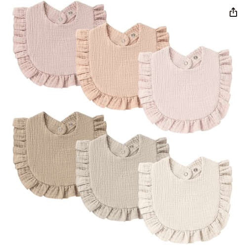 Baby Muslin Bibs Bandana Drool Bibs