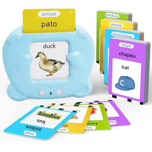 224 Words Portuguese and English Flash Cards