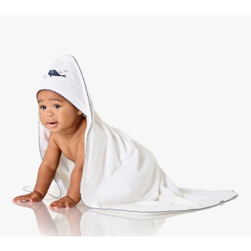 Jack Whale Baby Hooded Towel
