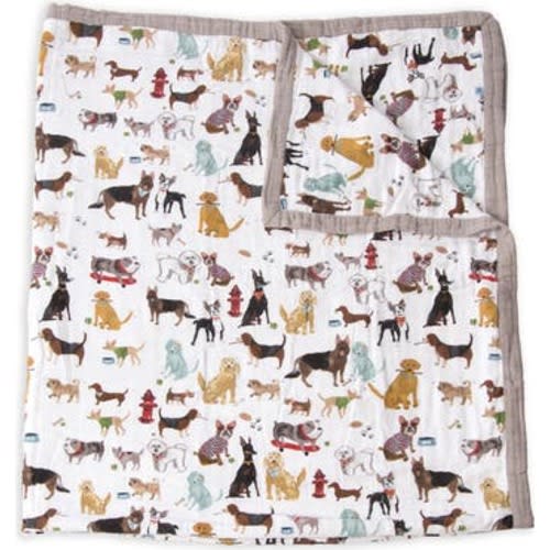 Kids' Cotton Muslin Quilted Throw