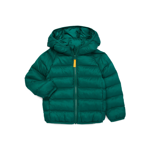 Wonder Nation Toddler Packable Puffer Jacket, Size 12M- 5T
