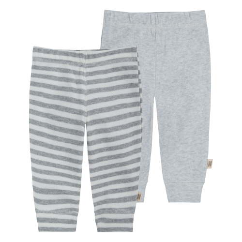 Huggies Baby Boy Cotton Jogger Pants, 2-Pack, Sizes 0M-24M