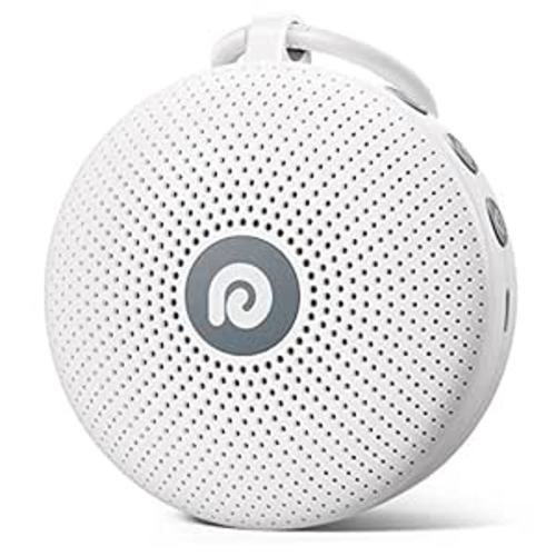 Dreamegg Portable Noise Machine for Baby Adult, Features Powerful Battery, 21 Soothing Sound, Noise Canceling for Office & Sleeping, Sound Therapy for Home, Travel, Registry Gift, Classic White
