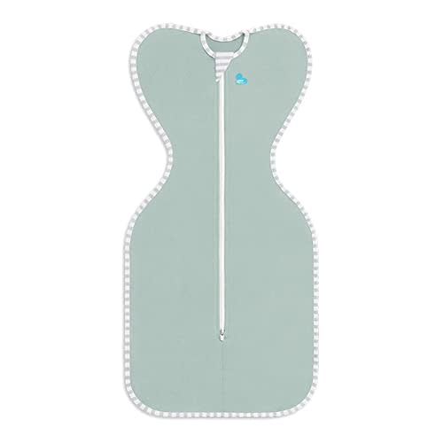 Love to Dream Swaddle, Baby Sleep Sack, Swaddle Up Self-Soothing Swaddles for Newborns, Get Longer Sleep, Snug Fit Helps Calm Startle Reflex, Lite 0.2 Tog Sleep Sack, 5-8.5 lbs, Olive