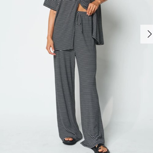 Black and White Maternity Pants