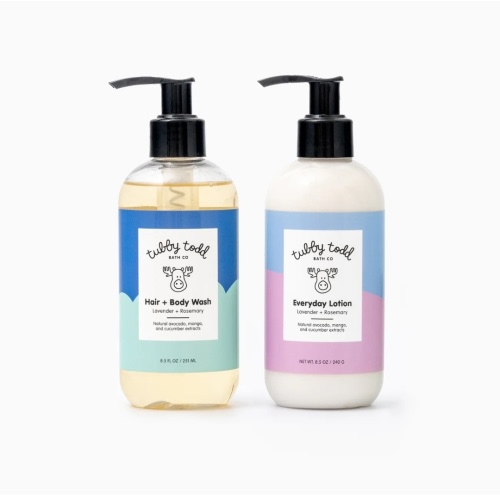 The Wash and Lotion Bundle | Tubby Todd Bath Co.