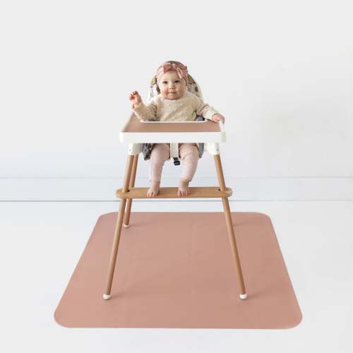 Large Silicone Splat Mat - Pale Terracotta – Yeah Baby Goods