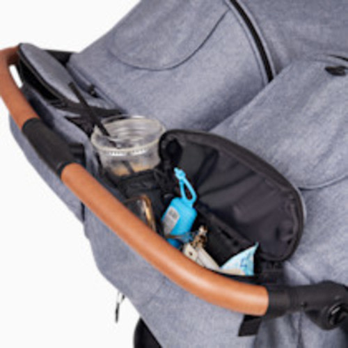 Zoe Double Stroller Organizer - Denim