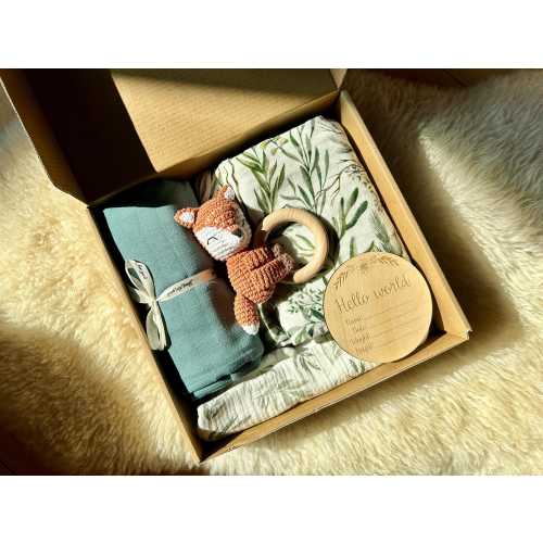 Neutral Baby Gift Boxes, Newborn girl gift, Newborn Boy gift, Baby shower gift