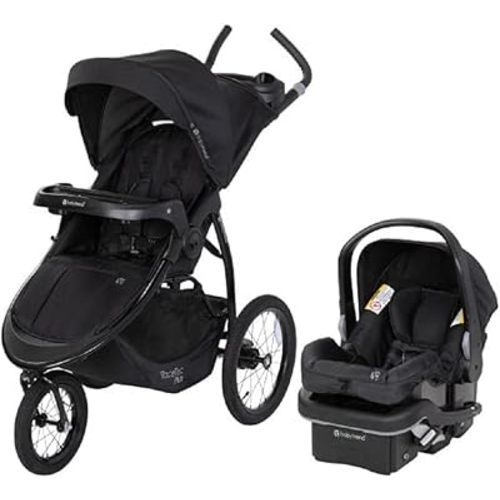 Baby Trend Expedition® Race Tec™ PLUS Jogger Travel System with EZ-Lift™ PLUS Infant Car Seat, Ultra Black