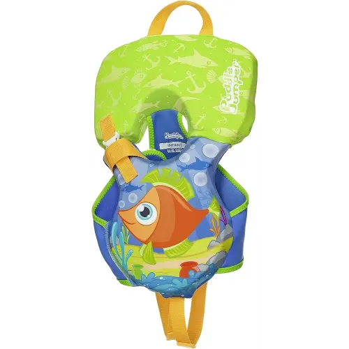 Infant Hydro Life Vest - Orange Fish
