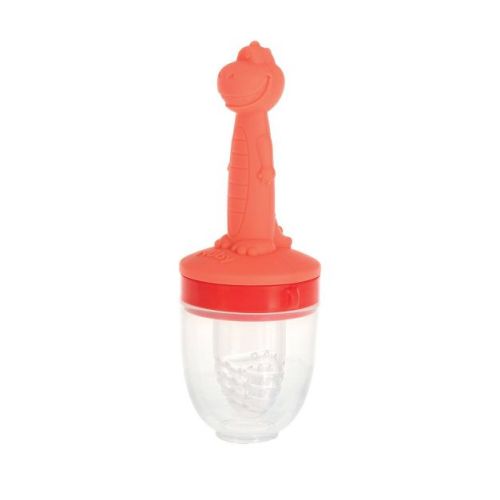 Nuby Silicone Post Feeder Teether - Dino