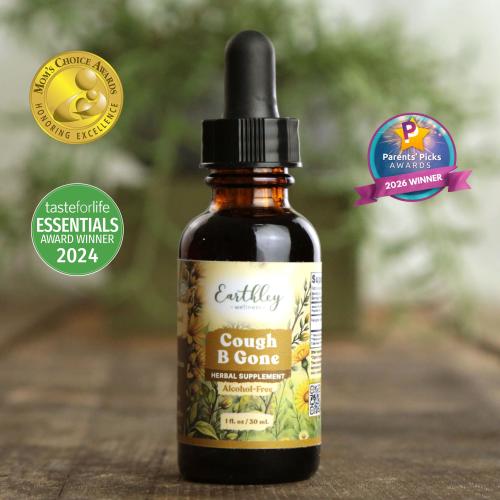 Cough B Gone | Herbal Cough and Congestion Relief | Natural Wellness | Earthley | Earthley Wellness