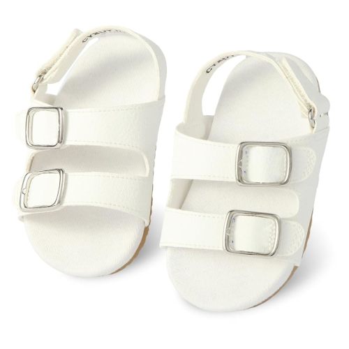 Baby Boys Girls Infant Summer Sandals Open-Toe Outdoor Anti-Slip Rubber Soft Sole Newborn Toddler First Walker Shoes