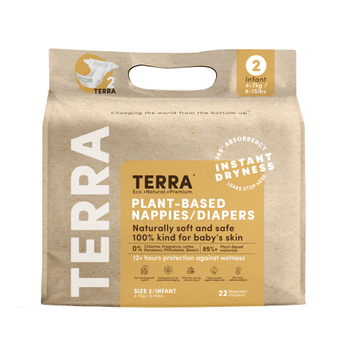 Terra Diapers | Size 2 Infant