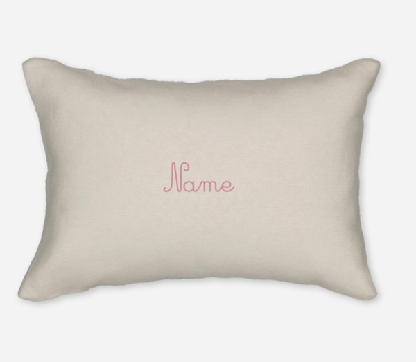 MINI CUSHION IVORY - TO PERSONALIZE -