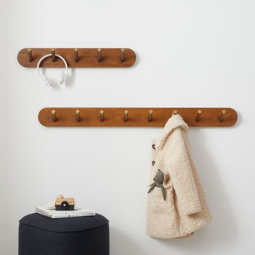 Mid-Century Wall Rack - Acorn