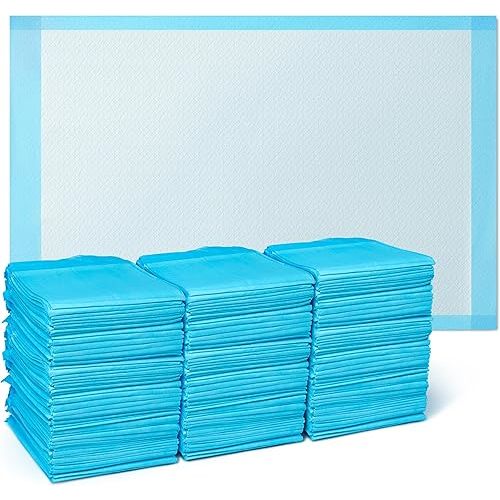 Medline Disposable Chucks Pads, 23 x 36 inches (Pack of 150), Ultra-Light Absorbency Pee Pads for Surface Protection, Disposable Diaper Changing Pads for Baby, Puppy Pads for Dog Potty Training
