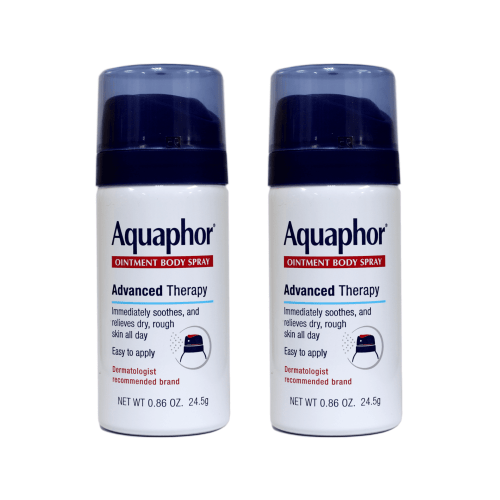 Aquaphor Ointment Body Spray Advanced Therapy Travel Size 0.86 oz Pack of 2