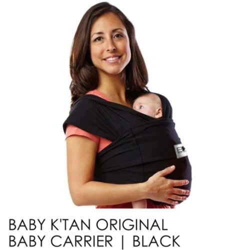 Baby K'tan Original Baby Carrier | Black XS