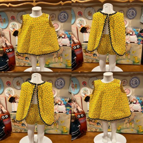 12-18 Months 1970’s Hand Made Outfit