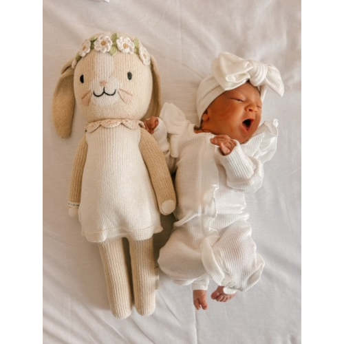 FLUTTER RUFFLE WAFFLE ONESIE | WHITE