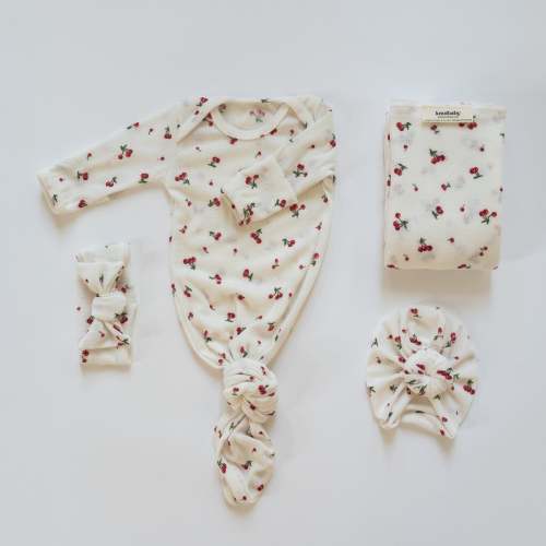 Newborn Bundle in Cherry Pie