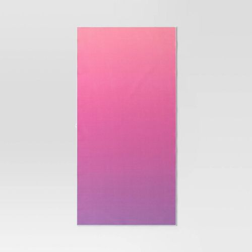 Pink Ombre Xl Sand Resist Beach Towel - Sun Squad™