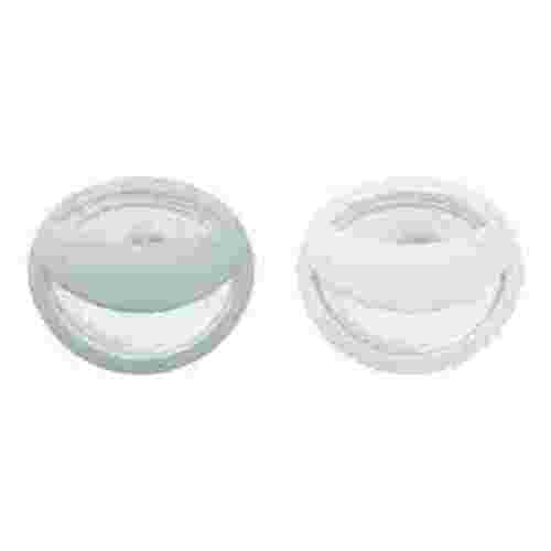 NUK Perfect Match Silicone Newborn Pacifier, for Ages 0-6m, Green & White, 2 Pack