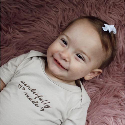 Wonderfully Made Embroidered Onesie