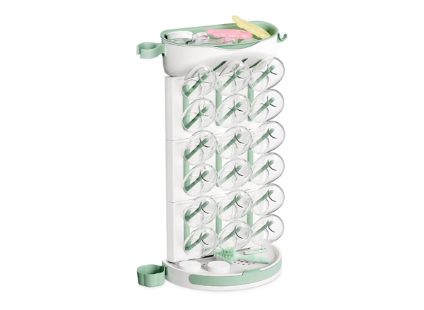 Momcozy DIY Larger Bottle Drying Rack for 18 Bottles