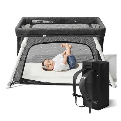 [Secondhand] Guava Lotus Travel Crib