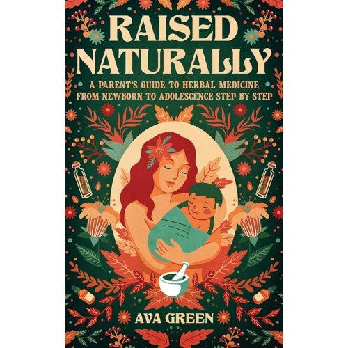 Raised Naturally: A Parent's Guide to Herbal Medicine From Newborn to Adolescence Step by Step Hardcover – April 6, 2022