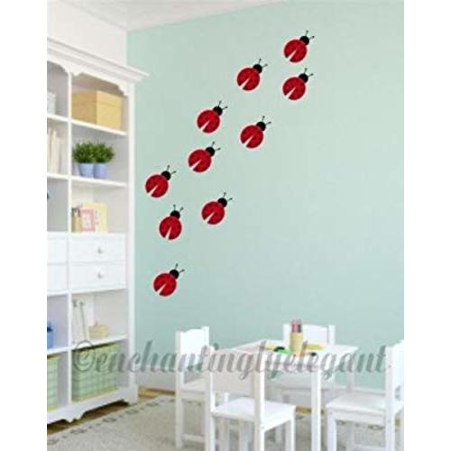 Lady Bugs Vinyl Decal Wall Stickers Baby Nursery Room Wall Art Decor