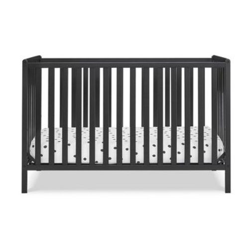 Delta Children Heartland 4-in-1 Convertible Crib - Greenguard Gold Certified - Dark Chocolate