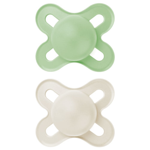 MAM Original Matte Pacifier, 0-2 Months, Unisex, 2 Pack