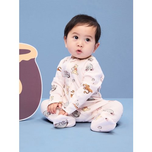 Old Navy x Disney Winnie the Pooh 2-Way-Zip Sleep & Play Footed One-Piece for Baby