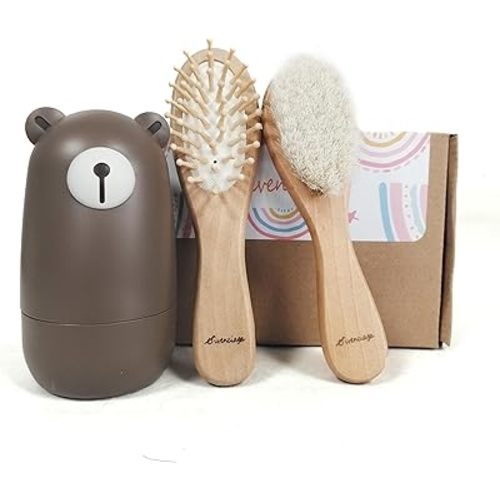 Baby nail clippers set, baby manicure set and pedicure set with cute case. Baby grooming gift set for newborns, infants and toddlers