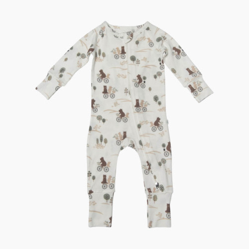 Loulou Lollipop Sleeper (Tencel) - Bears On Bikes, 3-6 M