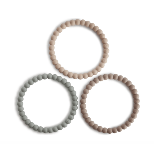 Mushie Pearl Teething Bracelet