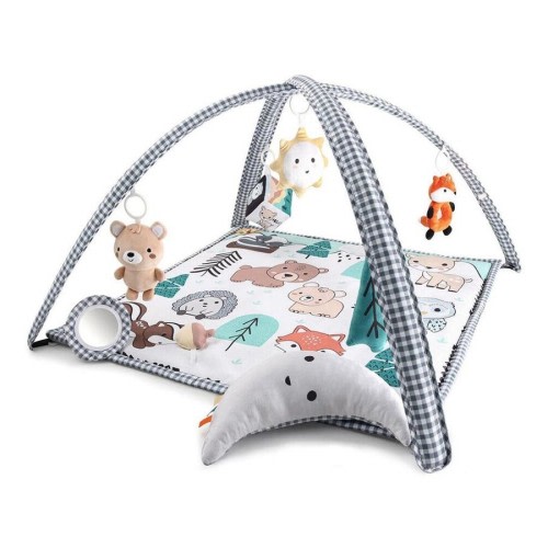The Peanutshell Woodland 7-in-1 Baby/Infant Fun Activity Gym &amp; Play Mat 0y+