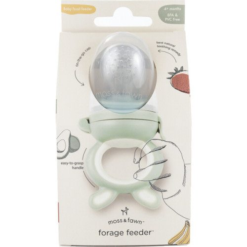 Moss and Fawn Silicone Forage Feeder, Fern - Moss & Fawn | Maisonette