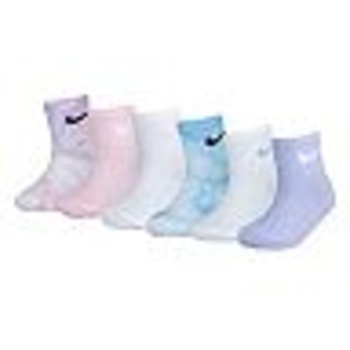 Baby / Toddler Girl Nike 6 Pack Tie Dyed Ankle Socks