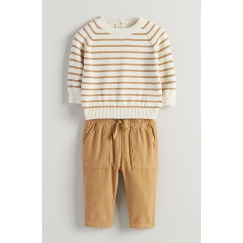 Sweater & Corduroy Pants Set, Newborn
