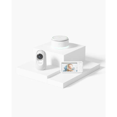 Momcozy Portable Baby Sound Machine and One Baby Monitor Bundle