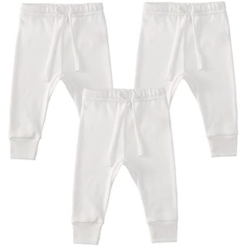 Owlivia Organic Baby Pant Legging Jogger for Infant, Baby Boy, Baby Girl, Toddler