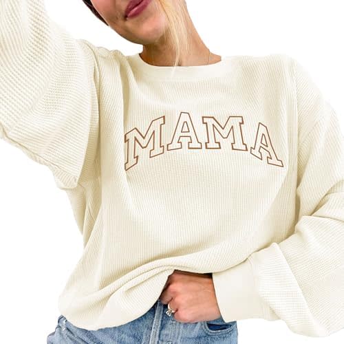 Maternity Sweatshirt Nursing Top Waffle Knit Breastfeeding Shirt with Zipper Pregnancy Mama Clothes Pullover
